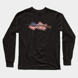 Pump-Action Shotgun Long Sleeve T-Shirt